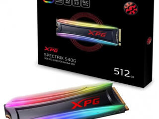 Быстрый Nvme SSD XPG 512Gb со скоростью 3500мб/с и ARGB подсветкой