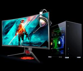 Ryzen5-5600G/ 16gb DDR4/ RTX 2060S/ 500WATT/ SSD&HDD + GAME 27"MONITOR