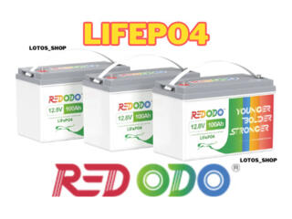 Аккумулятор redodo LiFePo4 12v 100Ah