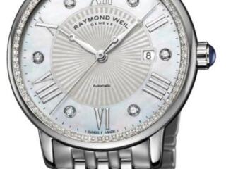 Raymond Weil Maestro 76 Бриллиантов Automatic Часы Ceas RRP 2700 $