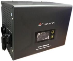 ИБП / UPS Luxeon 1000WM 600W для котла, чистая синусоида, наружная АКБ