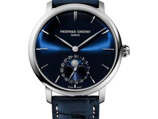 Frederique Constant Slimline Moonphase Automatic Часы Ceas RRP 2250 £