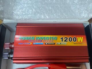 Инверторы 12В-220В от 500Вт до 4000Вт. Inverter. Новые в коробке.