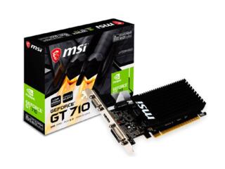 MSI GeForce GT 710 2GB GDDR3 - всего 899 леев!