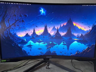 Выпуск 2024г. Изогнутый Samsung 32"Gaming 1ms 165GHz! QHD + 2560x1440!