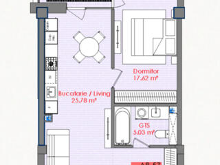 Se vinde Apartament cu o suprafață de 56,64 m2 în complex Premium ...