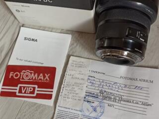 Продам объектив Sigma DG HSM Art 30mm f/1.4 для Canon