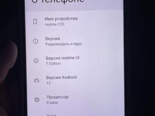 Продам телефон realme C35 (128gb памяти!!! )