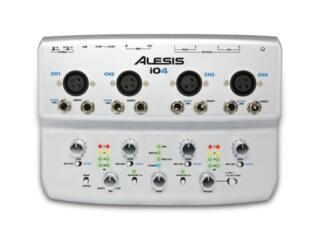 ПРОФЕССИОНАЛЬНАЯ ВНЕШНЯЯ ЗВУКОВАЯ КАРТА ALESIS IO4. В ИДЕАЛЕ.