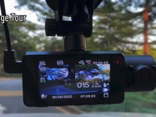 Range Tour M 3+ GPS, WiFi, 4K, 2 camere, înregistrare interioară