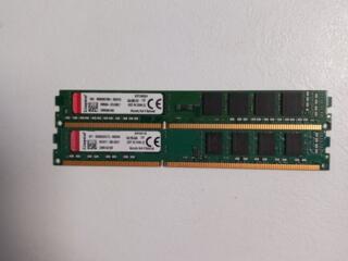 DDR3 Kingston на 4 Gb и 8 Gb частотой 1600 mhz.