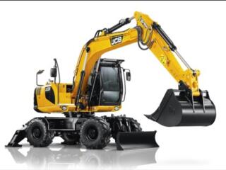 Колесный полноповоротный экскаватор JCB JS 130 W