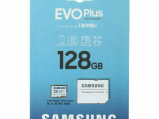 Карта памяти Samsung EVO Plus microSDXC 128 ГБ