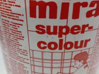 Затирка фуга для швов плитки Mira Supercolour 130 чёрная 2 кг.
