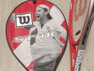 Продаются РАКЕТКА для БОЛЬШОГО тенниса в чехле: Wilson В хорошем состо