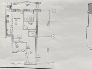 Vă prezentăm o oportunitate unică de a achiziționa un apartament cu 1 