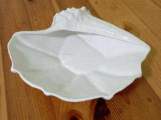 Блюдо фарфор Франция. 1949 г. изг. SIA) 30x30 cm.