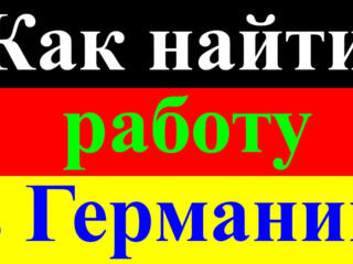 Работа в Германии на 3 месяца, работа для студентов по биометрии.