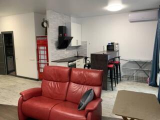 В продаже кухня-студия, общей площадью 47 метров квадратных с диваном 