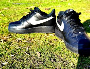 Nike air force 1 black White