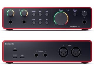 Focusrite Scarlett 2i2 4th Gen