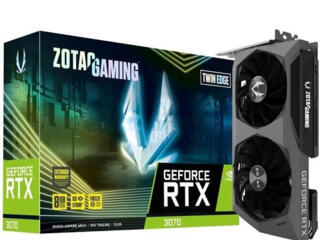 Видеокарта ZOTAC GAMING GeForce RTX 3070 Twin Edge 8GB GDDR6 LHR