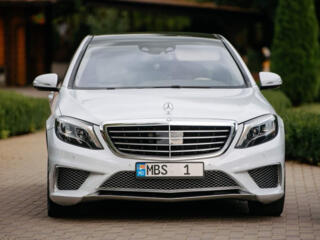 Chirie/прокат Mercedes S Class W222 - 25 €/ora (час) & 149 €/zi (день)