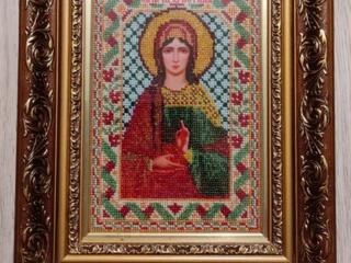 Большая икона бисер КРИСТИНА