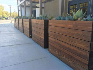 Перегородки-кашпо любой сложности для зонирования кафе; офиса; салона