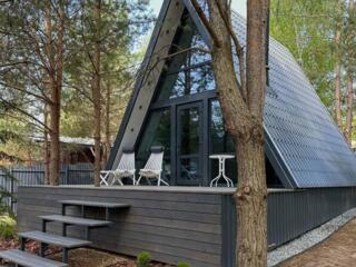 Коттедж для дачи и глэмпинга "A-Frame"