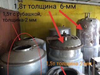 Продаются пищевые бочки нержавеющие от 1,5 до 3,6 тонны.