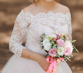 Свадебное платье!