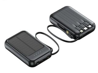 Компактный пауэрбанк, новый.