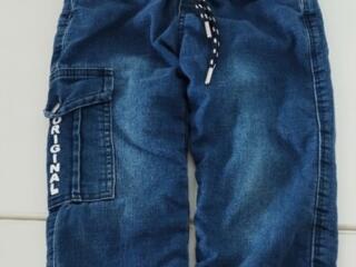 Зимние тёплые джинсы на 6 лет