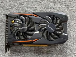 Gigabyte GeForce GTX 1050Ti 4gb DDR5 128-Bit Gaming. Без доп. питания!