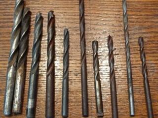 Свёрла 10 шт. - 50р.