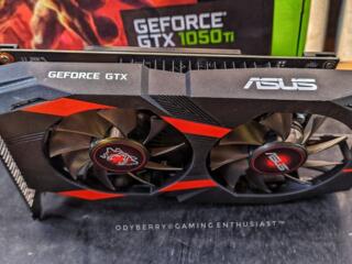 Gtx 1050 ti 4gb OC asus cerberus. пломбы на месте!