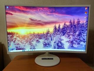 Изогнутый монитор 32" дюйма TFT VA LED Curved Samsung Monitor.