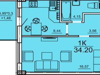 Предлагается  к продаже просторная 1 комнатная квартира в клубном ...