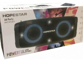Музыкальная портативная Bluetooth (блютуз) колонка Hopestar A6 Party
