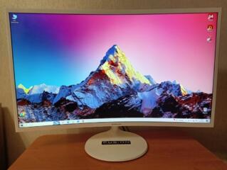 Изогнутый монитор 32" дюйма TFT VA LED Curved Samsung Monitor.