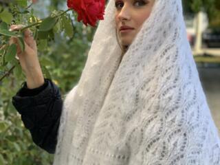 Оренбургские шарфы, нежные воздушные!!!