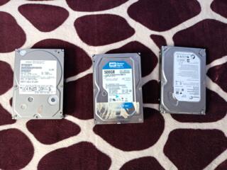 Жёсткие диски разных фирм 500 гб