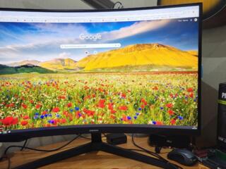 Продам Samsung 32 дюйма, 2K, 144 Гц, Изогнутый Монитор WQHD 2560x1444