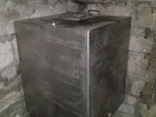 Бочка из нержавейки.