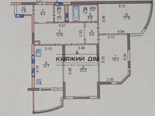 Продам 3-х. кімнатну, роздільну квартиру у новому будинку на Позняках 