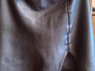 Кожаная юбка