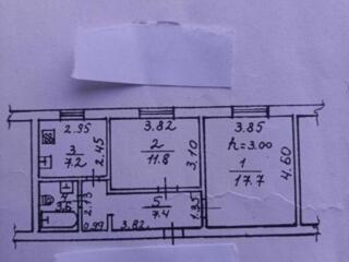 21630 Продам двухкомнатную квартиру в Центре. ...