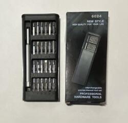 Набор бит с отверткой