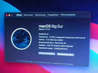Срочно Продам Apple MacBook Air 13'' 4/128 гб 2014 г батарея 2 часа